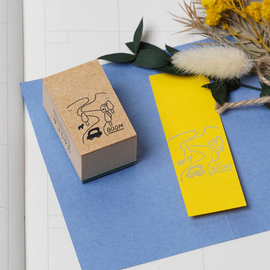 Nicoma Message Stamp - Path Stamp