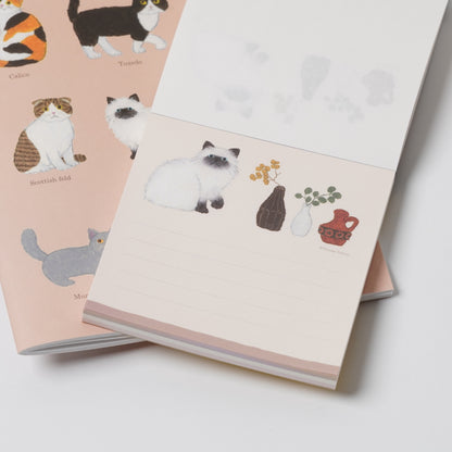 Yusuke Yonezu Square Memo Pad - Cat