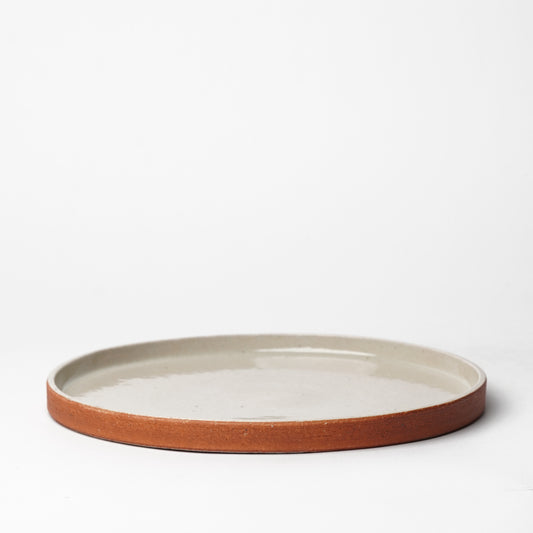 HARVEST FLAMES Gaien 23.5 cm Stack Tray Plate - Shigaraki Ware
