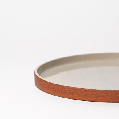 HARVEST FLAMES Gaien 23.5 cm Stack Tray Plate - Shigaraki Ware