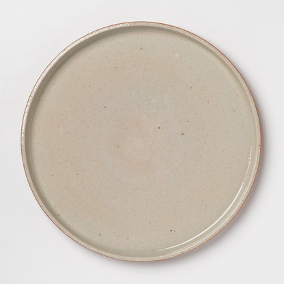 HARVEST FLAMES Gaien 23.5 cm Stack Tray Plate - Shigaraki Ware