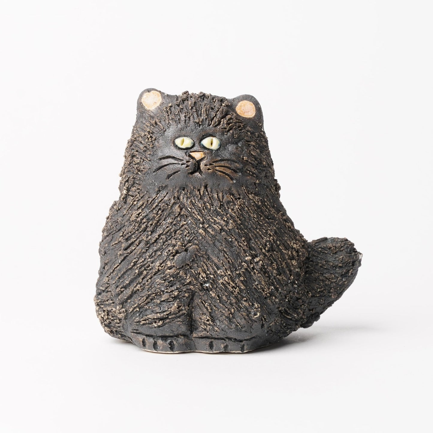 Shigarakiyaki Ceramic Cat