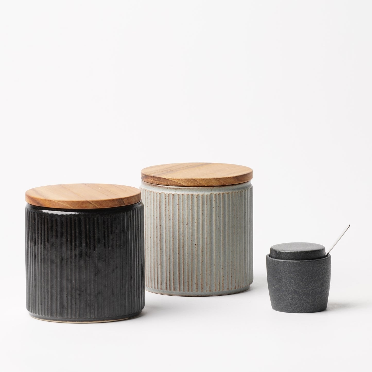 SALIU SA00 Canister with Teak Wood Lid