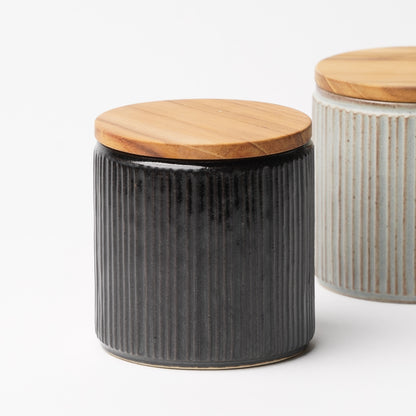 SALIU SA00 Canister with Teak Wood Lid