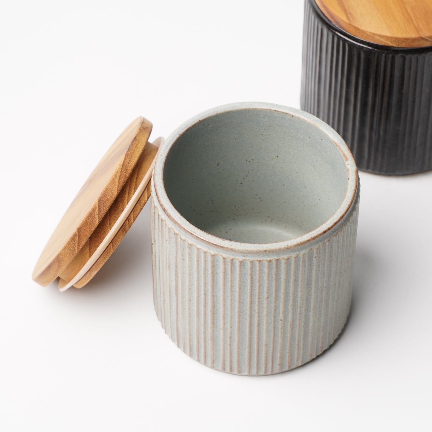 SALIU SA00 Canister with Teak Wood Lid