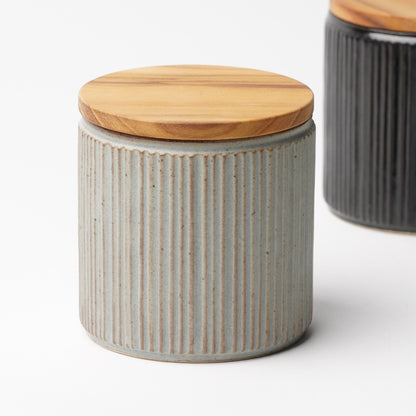 SALIU SA00 Canister with Teak Wood Lid