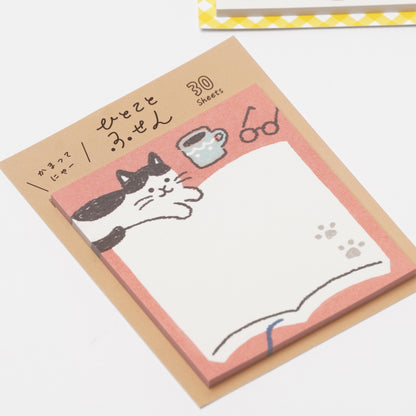 Sticky note HITOKOTO cat