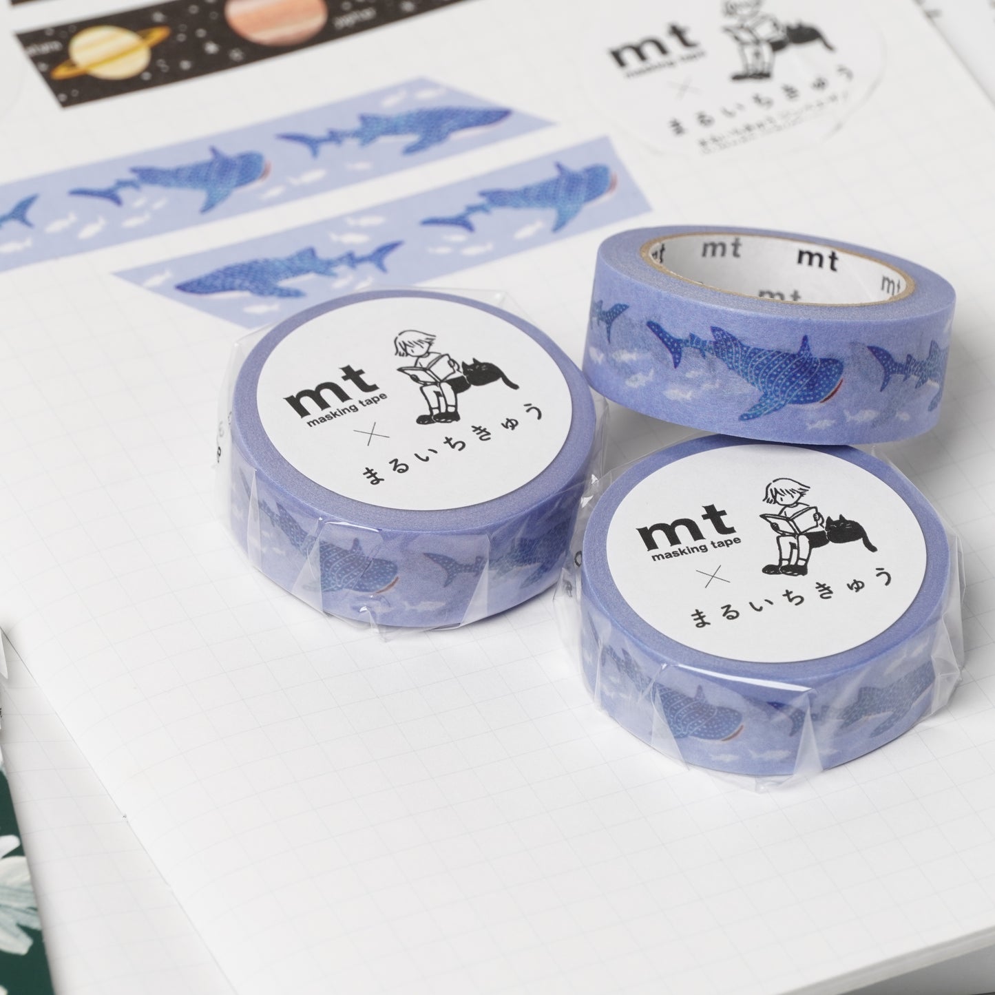 mt Maruichikyu Whale Shark Masking Tape