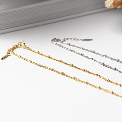 Double Layer Choker Necklace - Melody Accessory