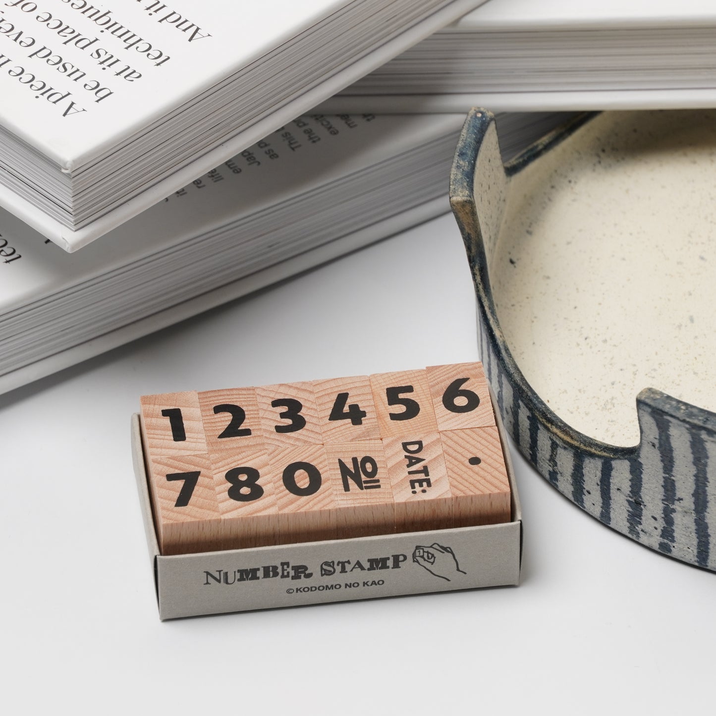 KODOMO NO KAO Number Stamp Set