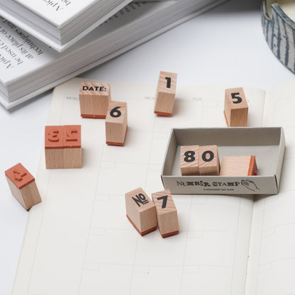 KODOMO NO KAO Number Stamp Set
