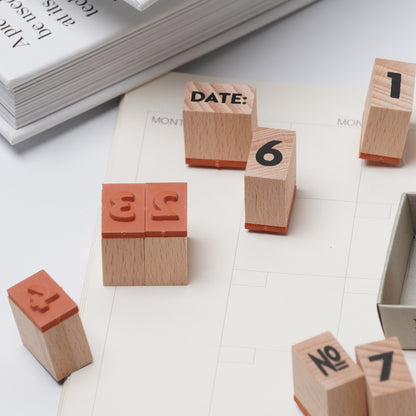 KODOMO NO KAO Number Stamp Set