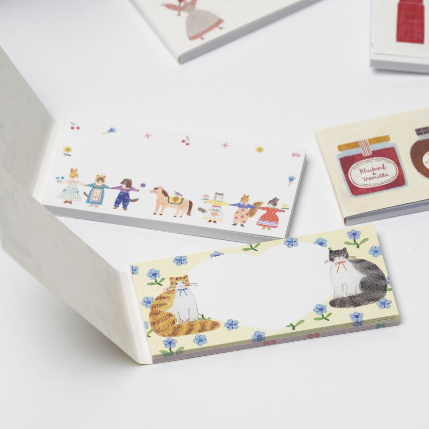 HYOUGENSHA Mini Letter Sticky Notes - Cat