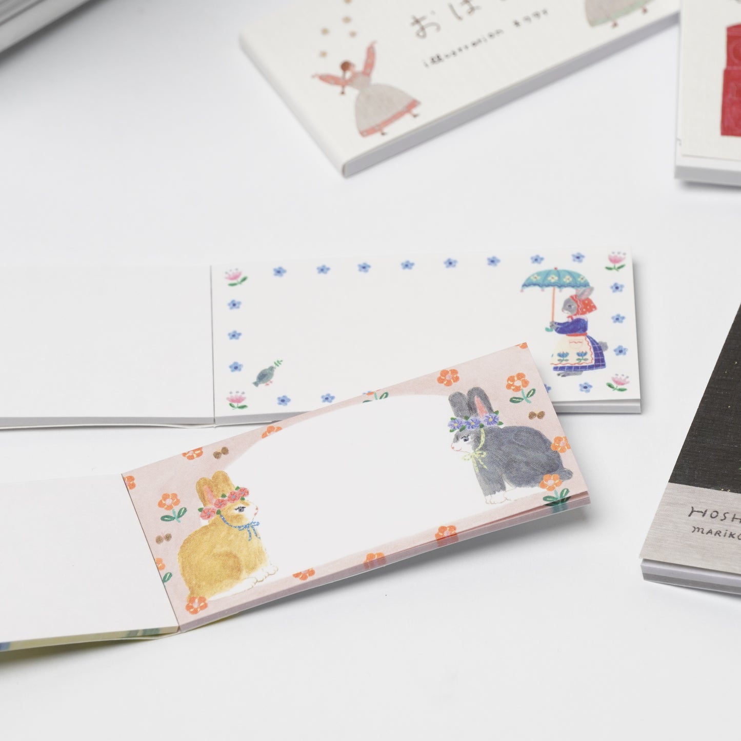 HYOUGENSHA Mini Letter Sticky Notes - Cat