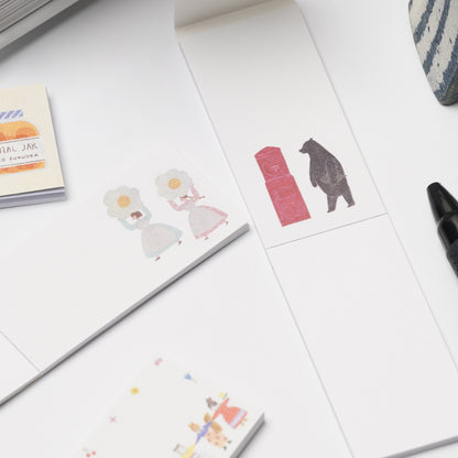 HYOUGENSHA Mini Letter Sticky Notes - Write a letter