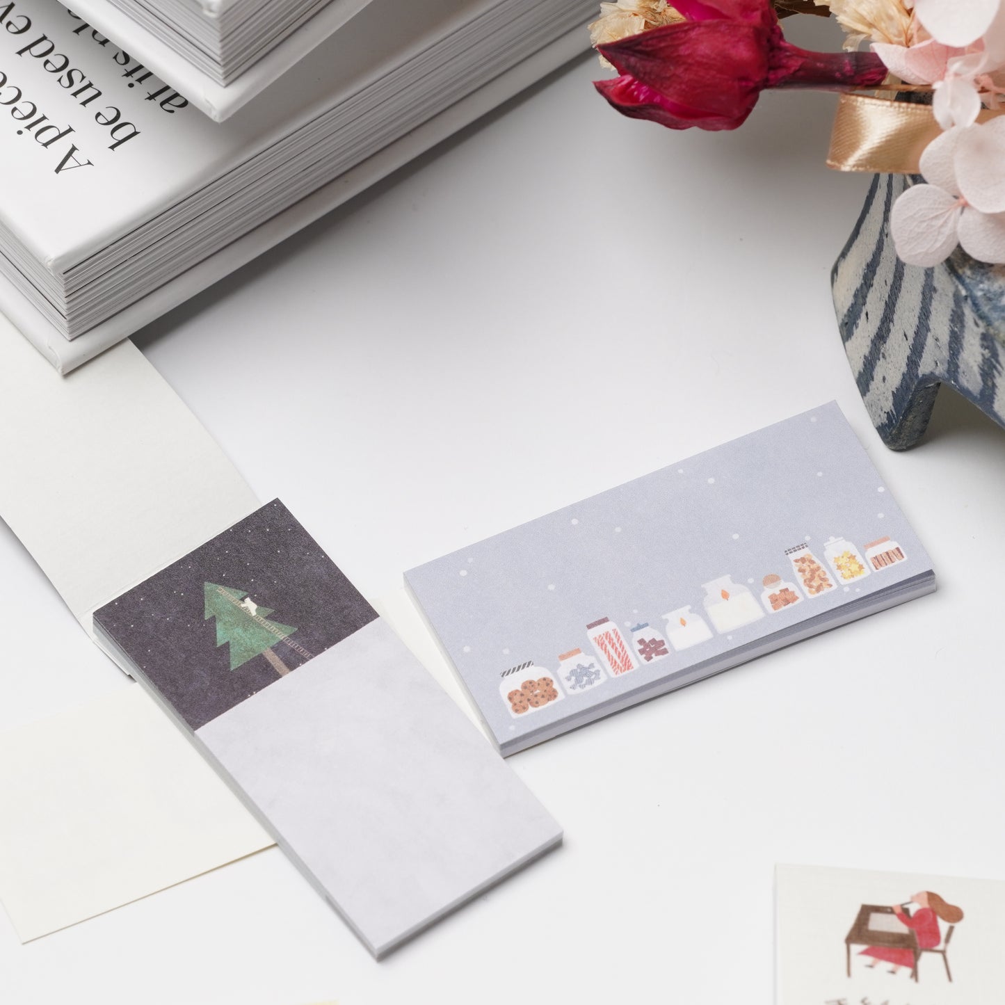 HYOUGENSHA Mini Letter Sticky Notes - Bear