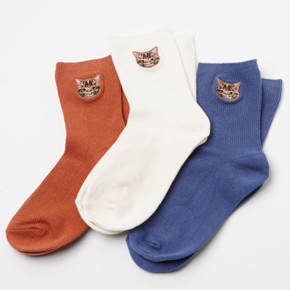 Cute Cat Socks – Tabby Cat