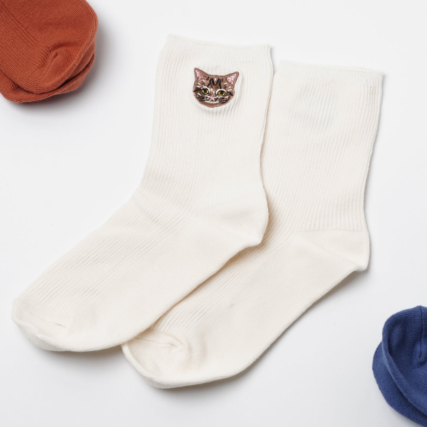 Cute Cat Socks – Tabby Cat