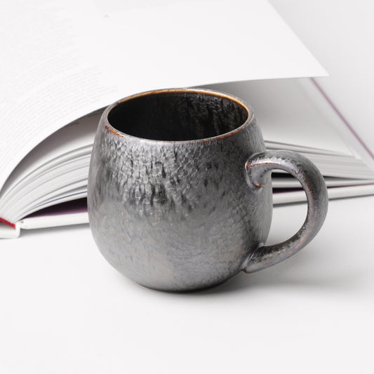 Pausa Ball Mug – Iron Black | Recycled Mino Ware