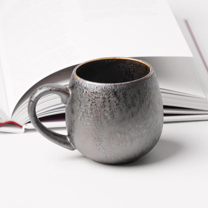 Pausa Ball Mug – Iron Black | Recycled Mino Ware