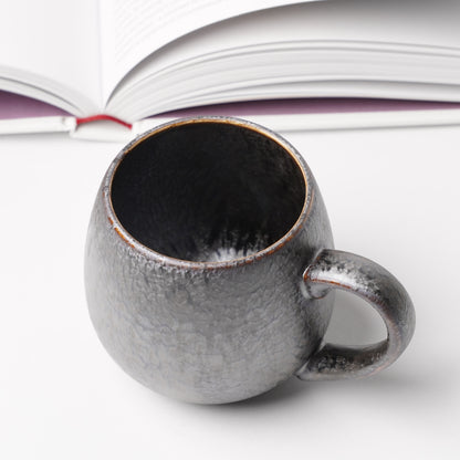 Pausa Ball Mug – Iron Black | Recycled Mino Ware