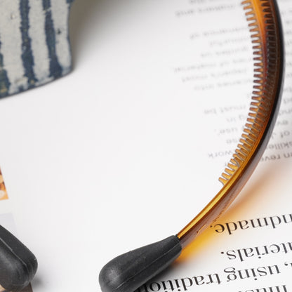 Non-Stress Headband - Braided Tortoiseshell Hair Band
