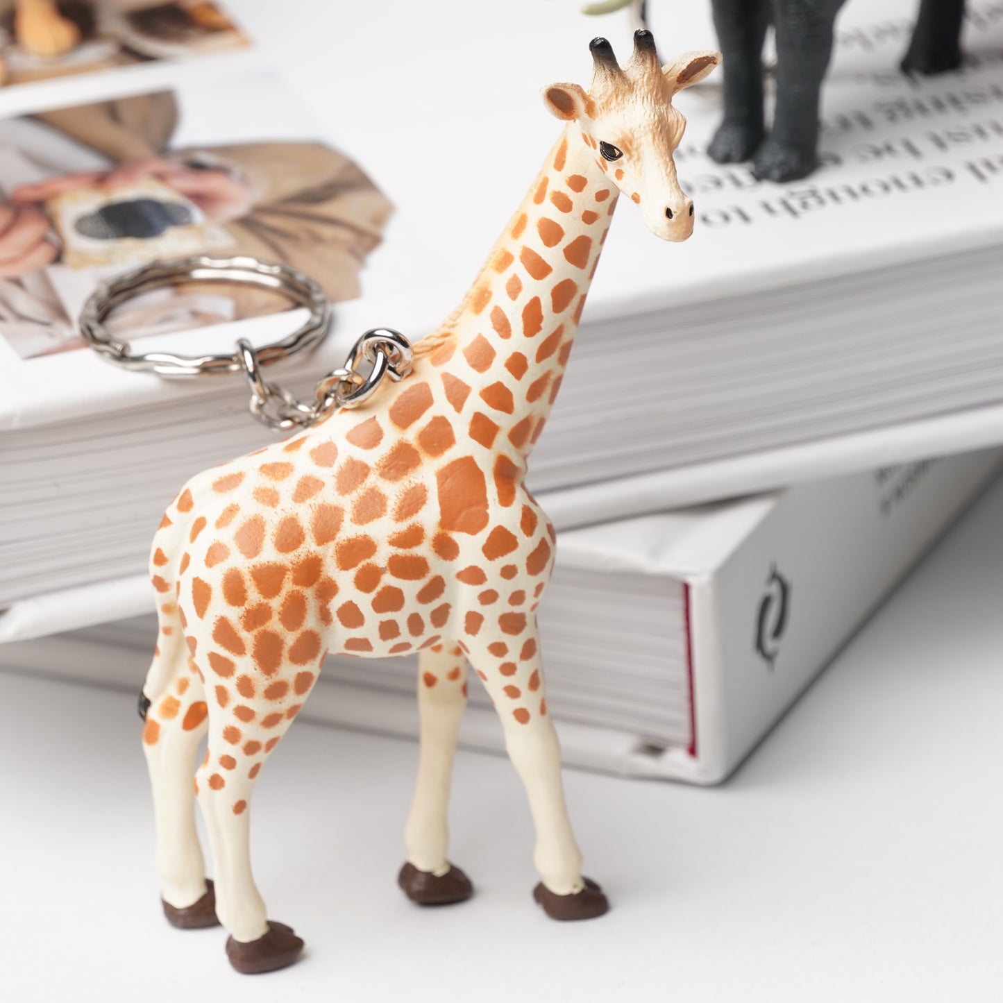 Science & Nature Animal Keyring - Giraffe