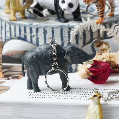 Science & Nature Animal Keyring - Elephant