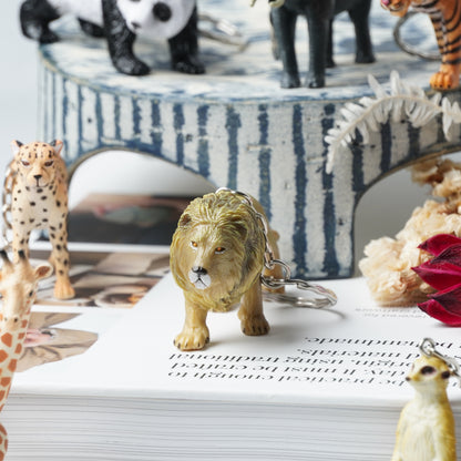Science & Nature Animal Keyring - Lion