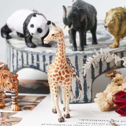 Science & Nature Animal Keyring - Giraffe