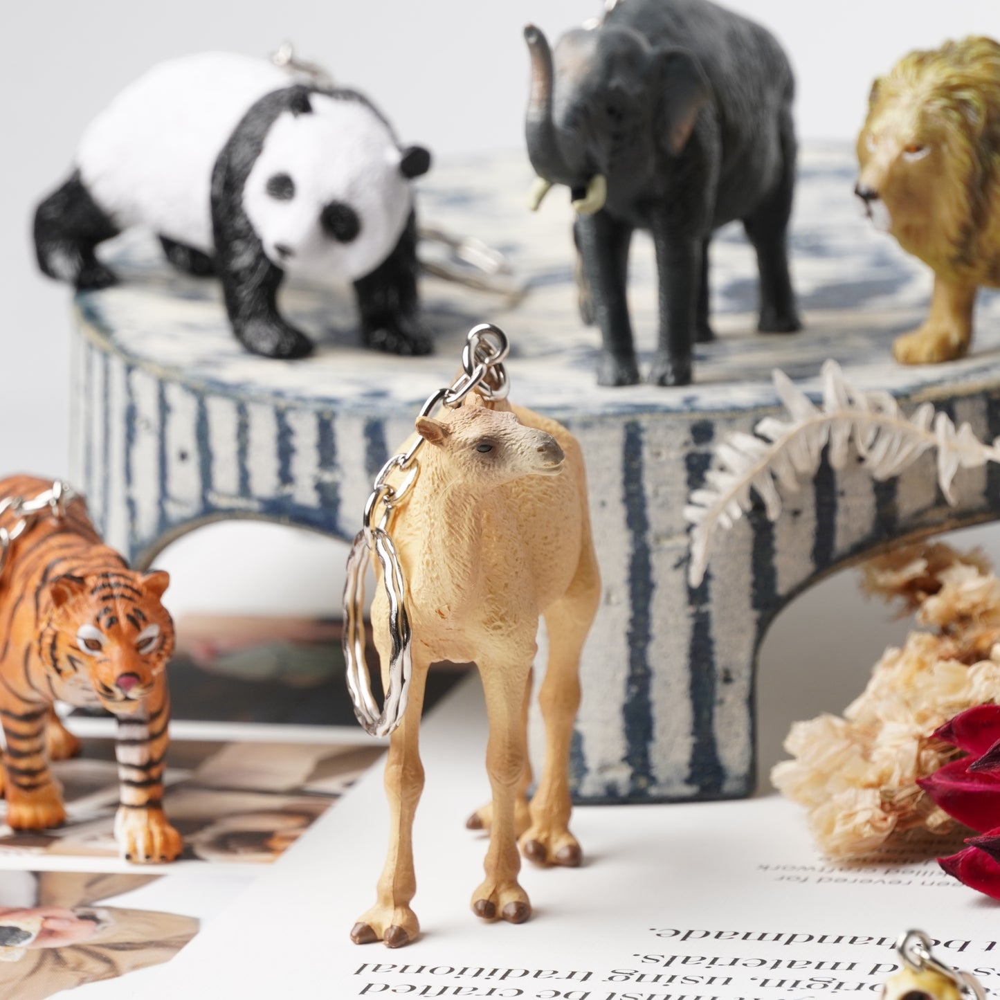 Science & Nature Animal Keyring - Camel