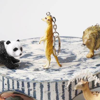 Science & Nature Animal Keyring - Meerkat