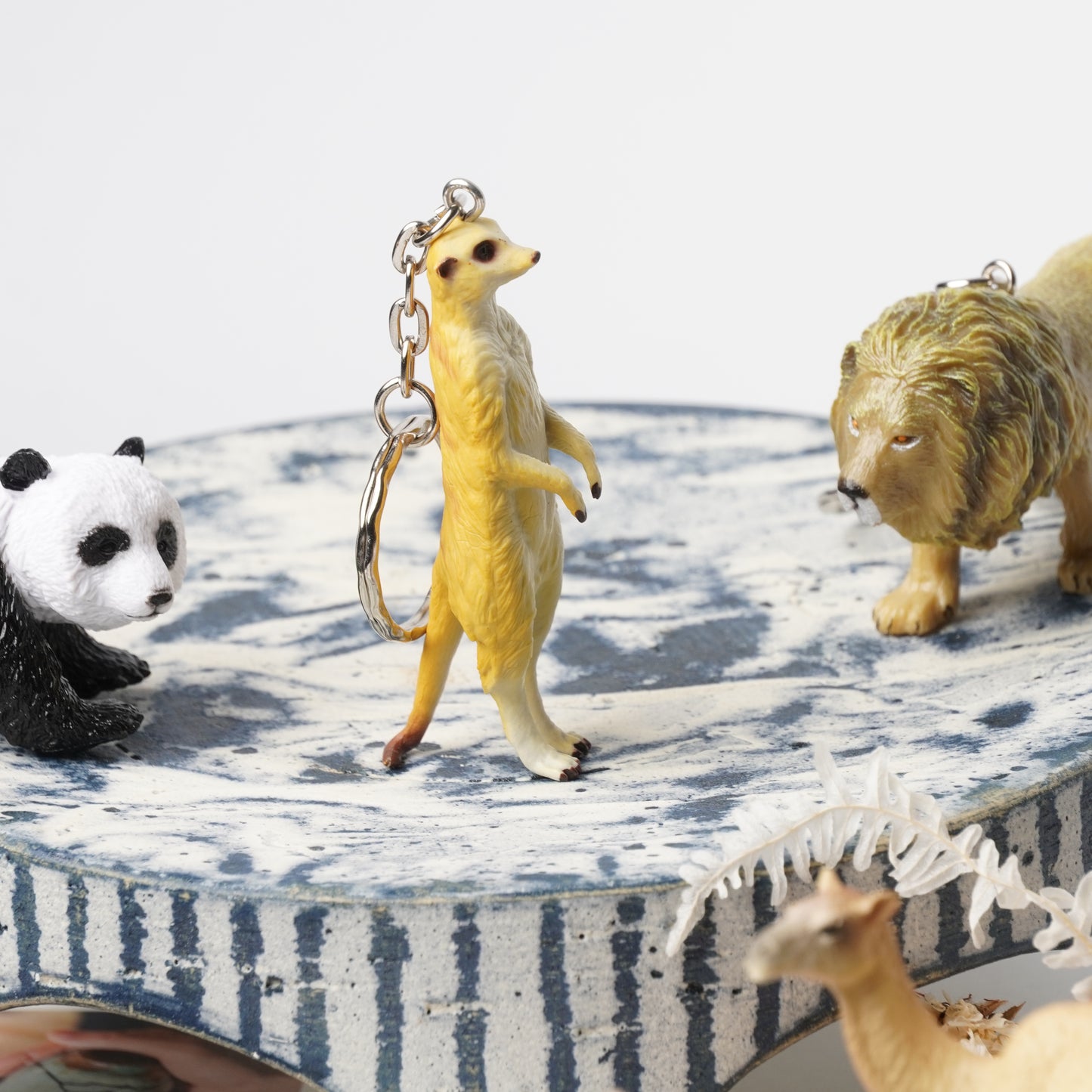 Science & Nature Animal Keyring - Meerkat