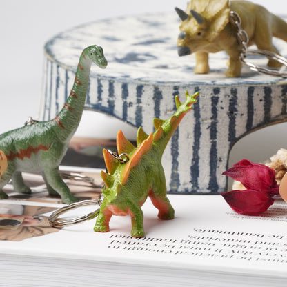 Science & Nature Dinosaur Keyring - Stegosaurus