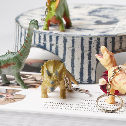Science & Nature Dinosaur Keyring - Triceratops