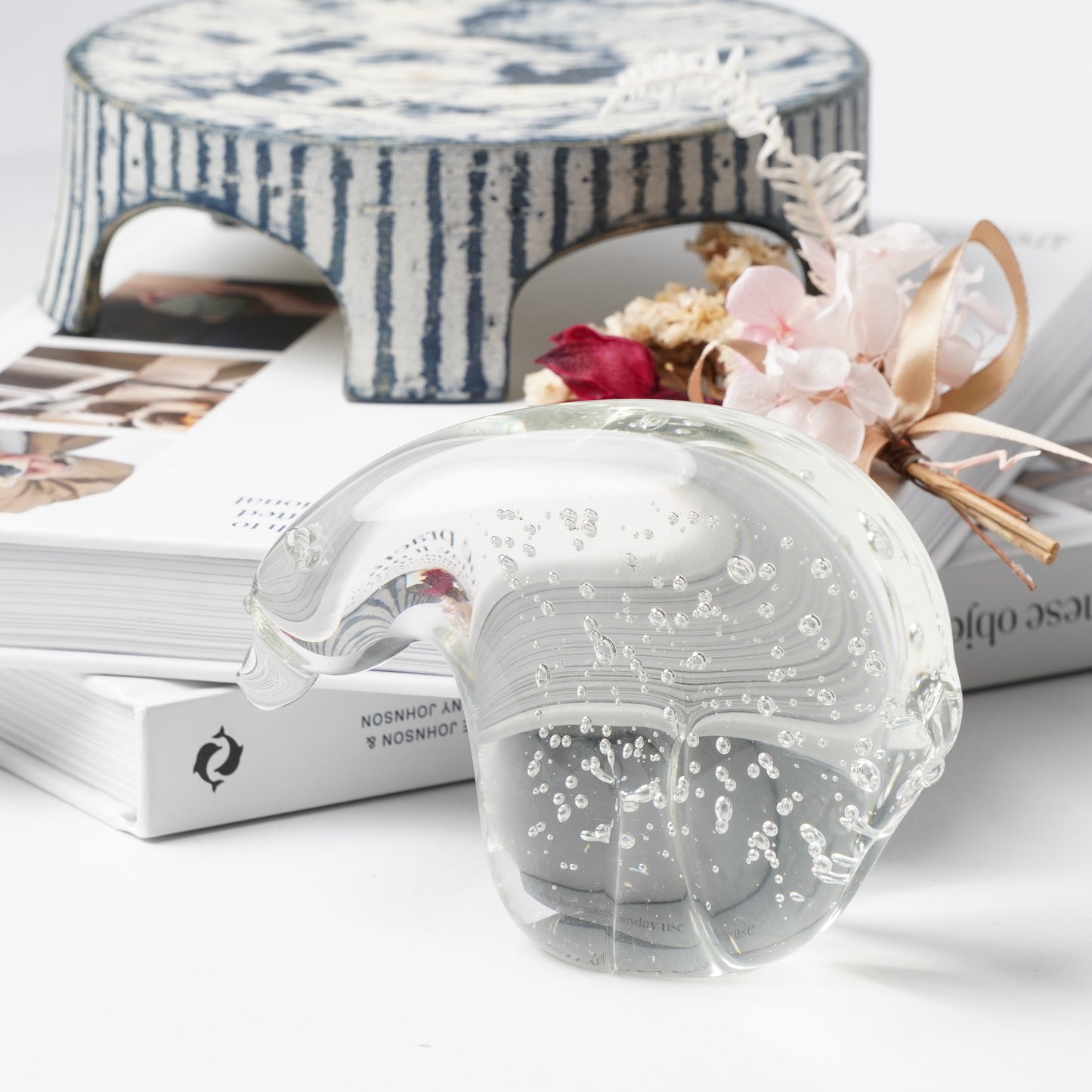 HERE by DETAIL Glass Polar Bear Object Large