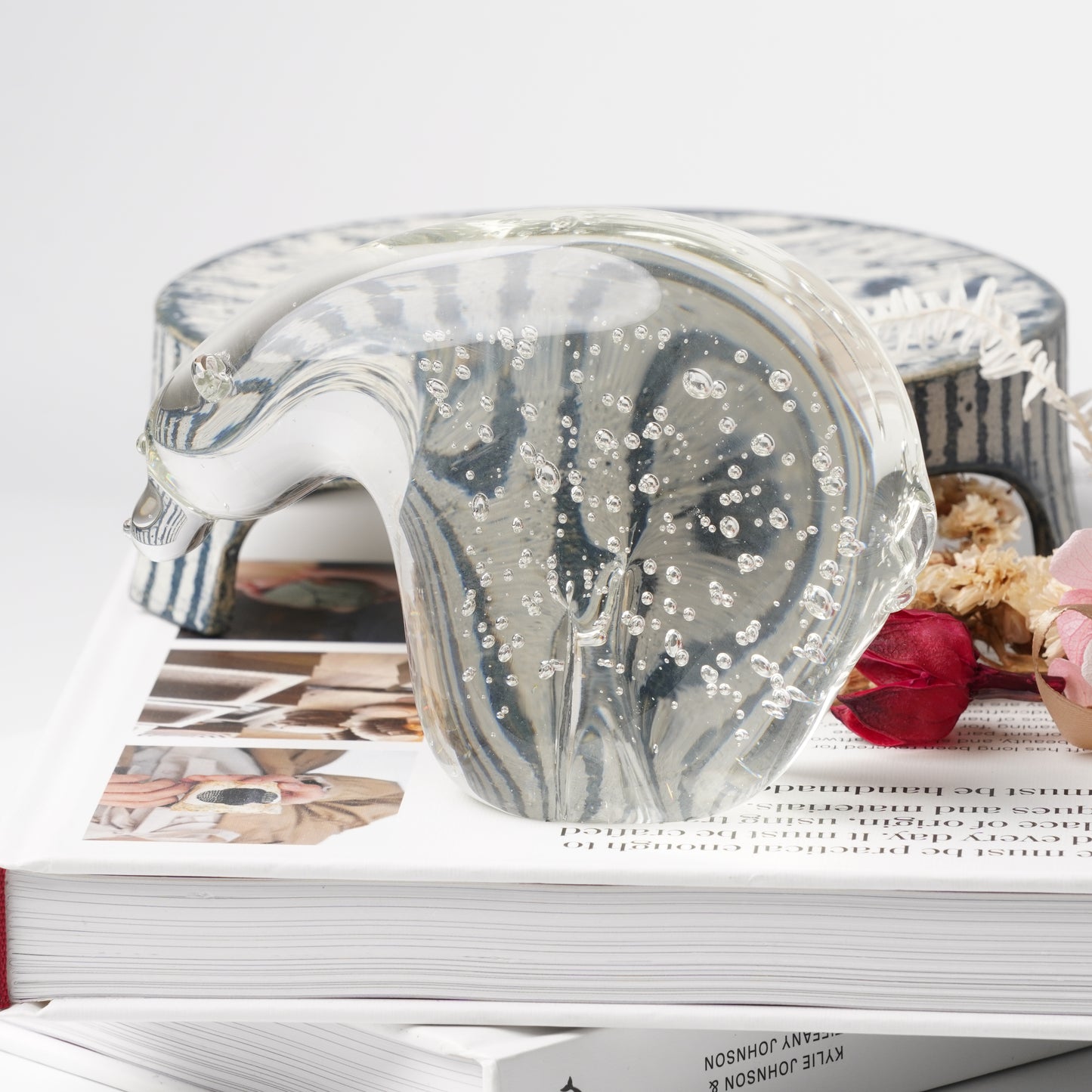 HERE by DETAIL Glass Polar Bear Object Large
