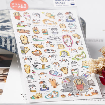 Sticker Sheet - Gorogoro Nyansuke Everyday Life