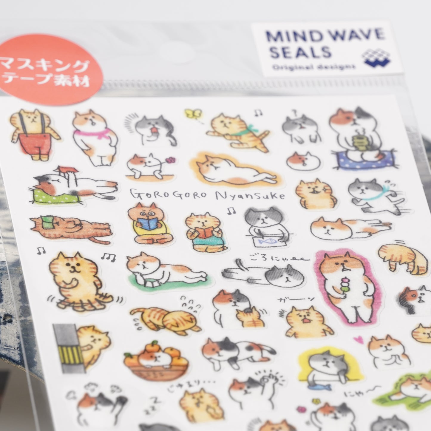 Sticker Sheet - Gorogoro Nyansuke Everyday Life