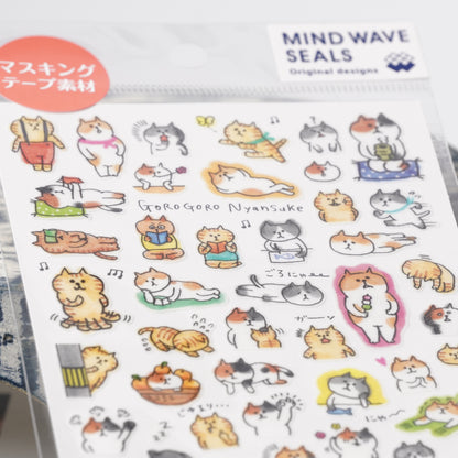 Sticker Sheet - Gorogoro Nyansuke Everyday Life