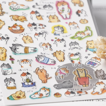 Sticker Sheet - Gorogoro Nyansuke Everyday Life
