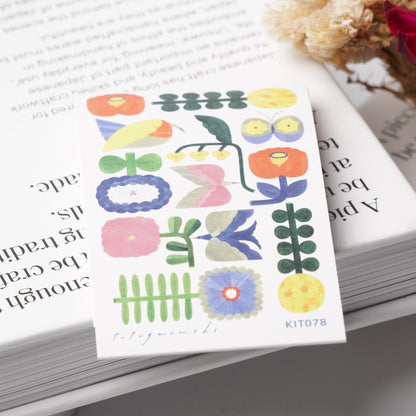 KITTA Masking Tape Stickers - Hidamari