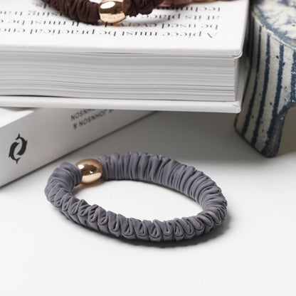 Matte Satin Hair Tie Scrunchie - Elegant Ponytail Holder