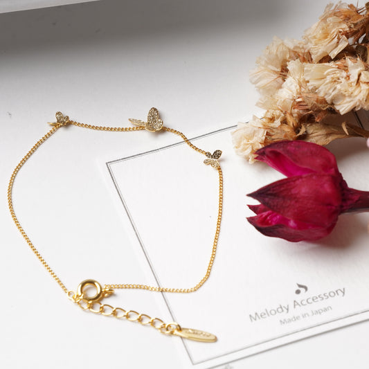 Butterfly Chain Bracelet