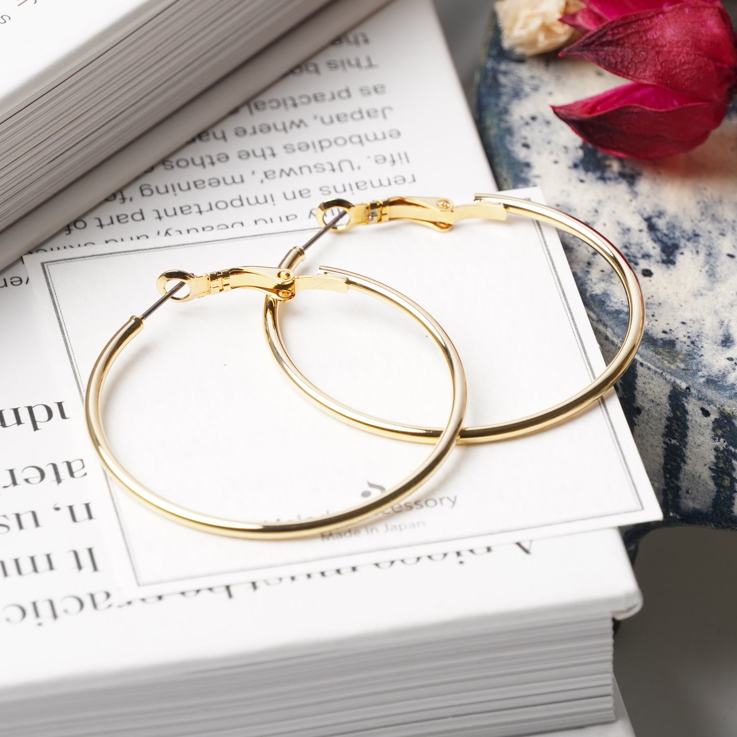 Large Hoop Earrings 45mm