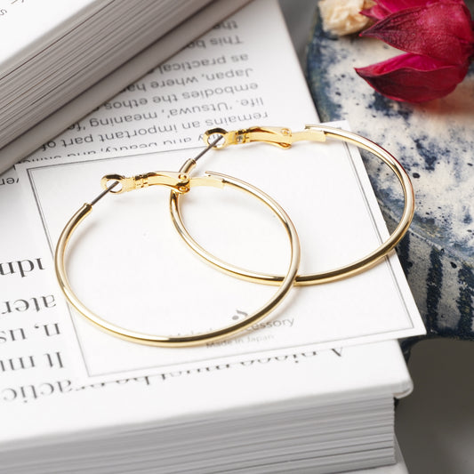 Large Hoop Earrings 45mm