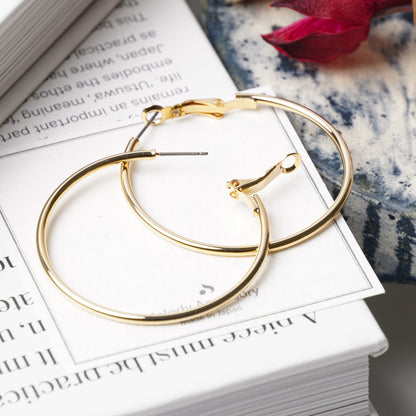 Large Hoop Earrings 45mm