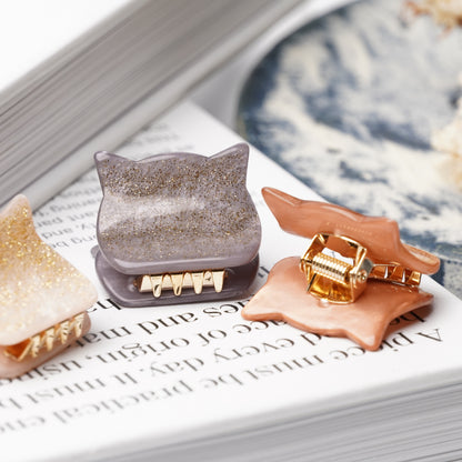 Cat Mini Hair Clip