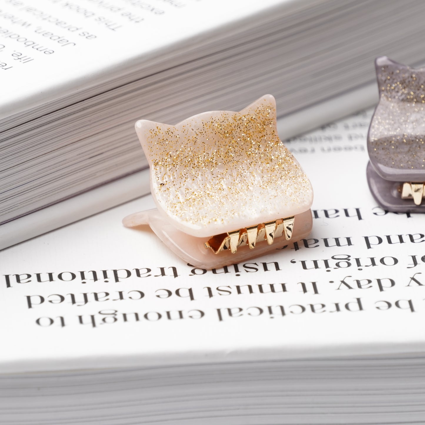 Cat Mini Hair Clip