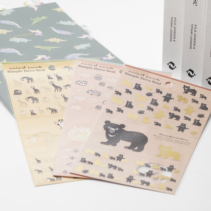 KITERA Anipale Simple Deco Stickers - Hedgehog